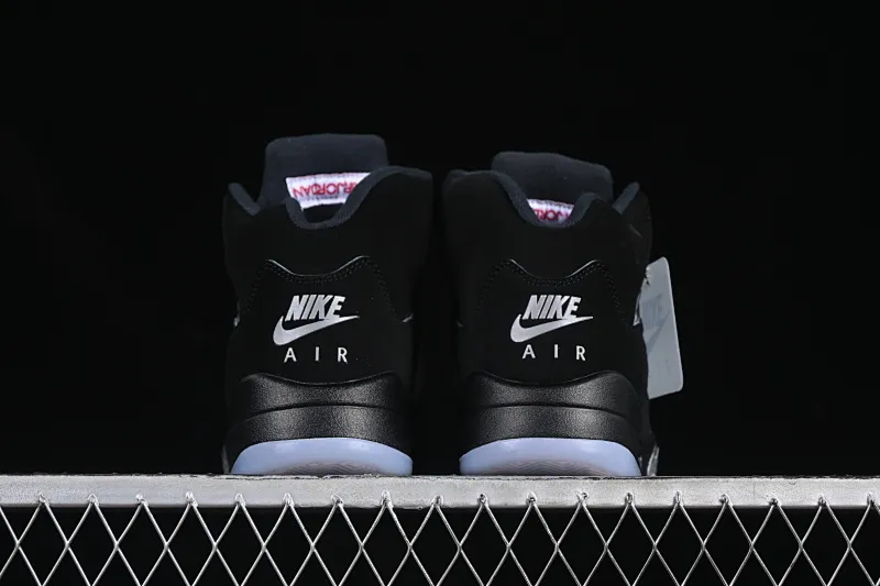 All categories Air Jordan Jordan series basketball shoes Air Jordan 5 Air Jordan 5 Black "Metallic Reimagined" AJ5 Joe 5 black silver HF3975-001